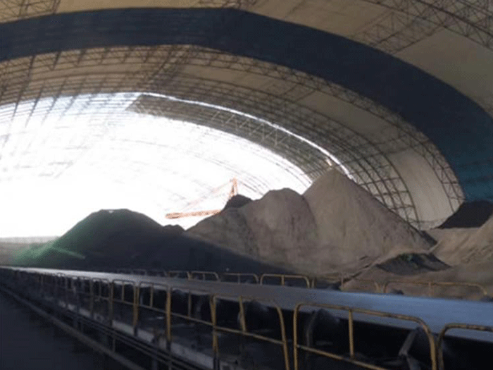 锦州煤棚料仓网架